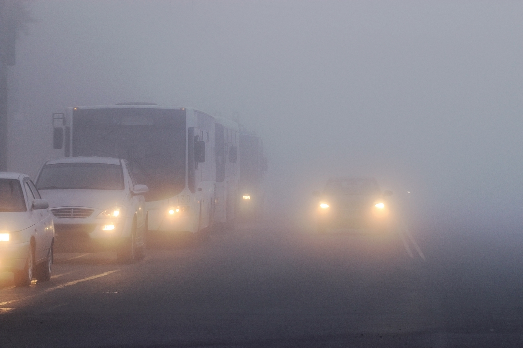 niebla en carreteras