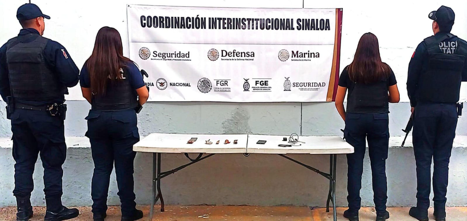 Objetos asegurados en el penal de Goros II, Ahome