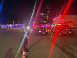 Operativo de alcoholímetro en Guasave, Sinaloa