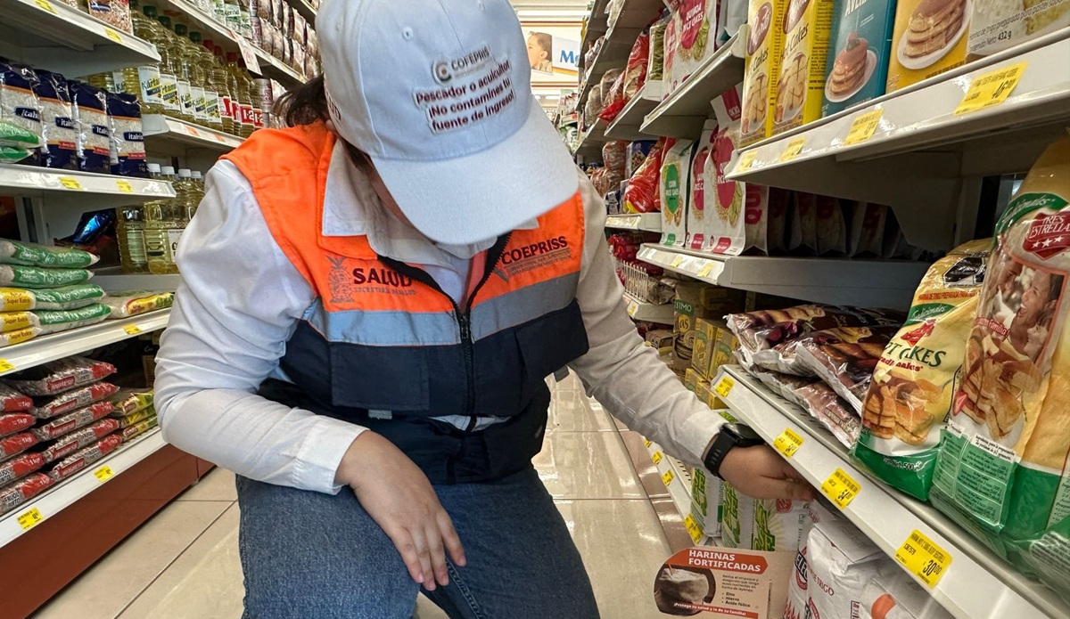 Coepriss realiza operativo de verificación en supermercados de Sinaloa
