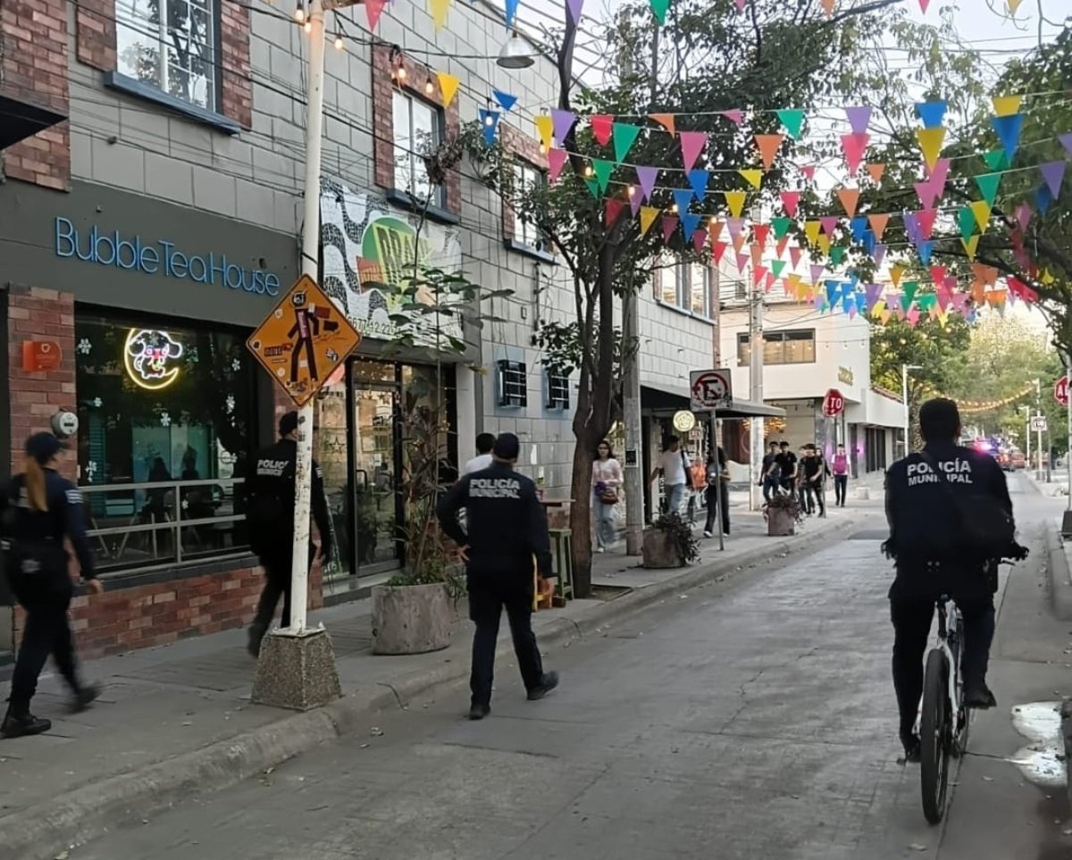 Policía municipal de Culiacán en operativo