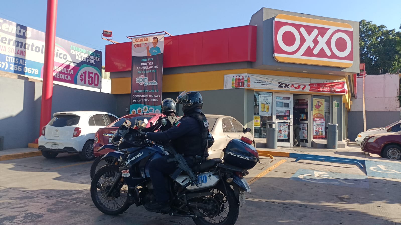 Policía municipal de Culiacán en operativo