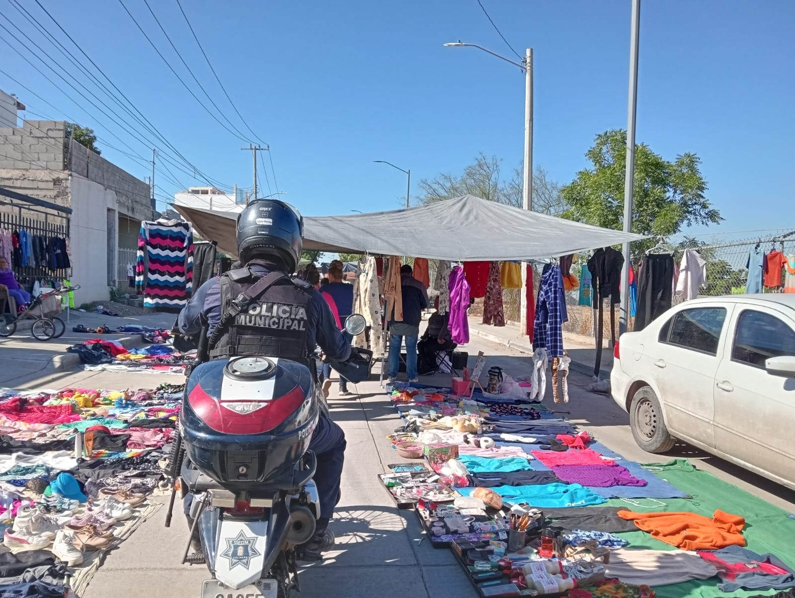 Policía municipal de Culiacán en operativo