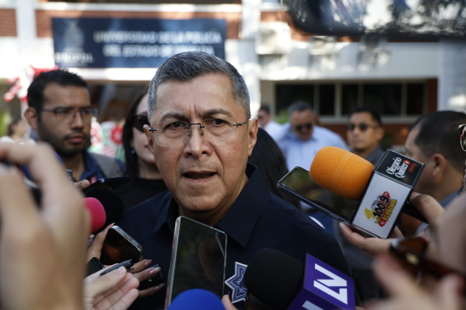 Secretario de Seguridad Pública de Sinaloa, Óscar Rentería Schazarino