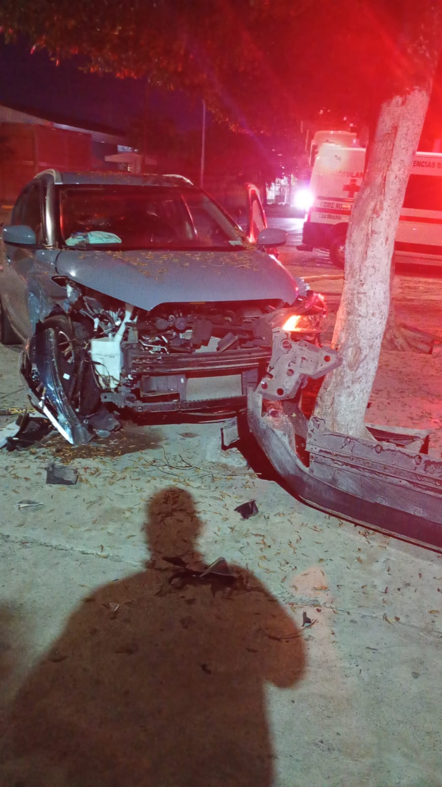 par de accidente ocurren en el centro de los mochis esta madrugada