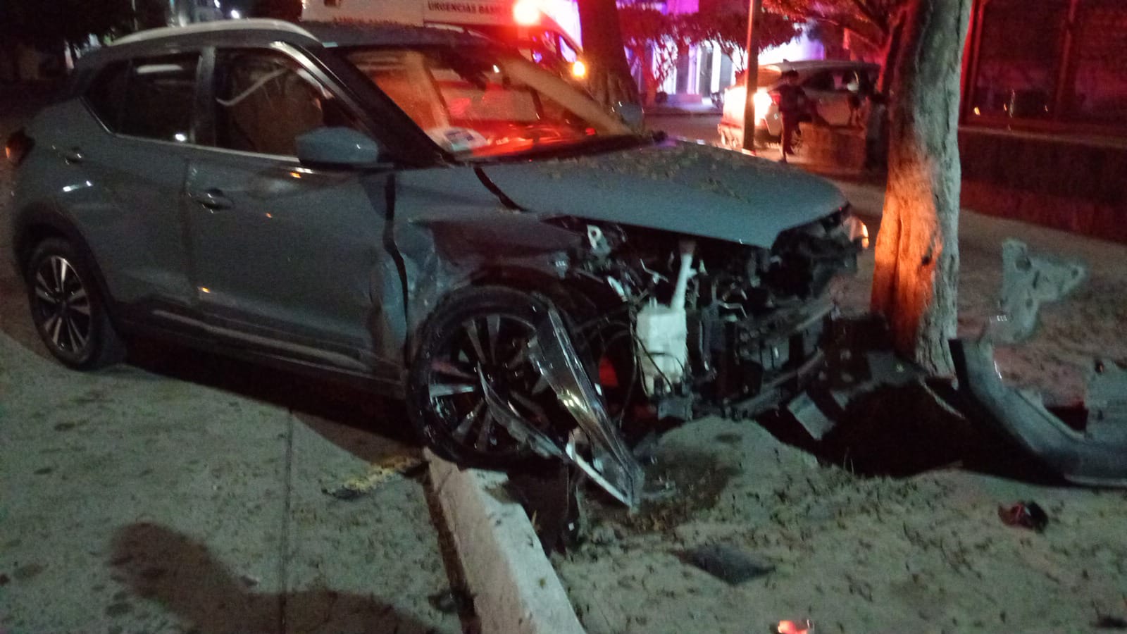 par de accidente ocurren en el centro de los mochis esta madrugada