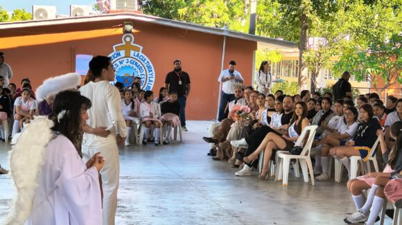 Llega la Navidad a la Secundaria Número 3 “Genaro Estrada” con pastorela en Mazatlán