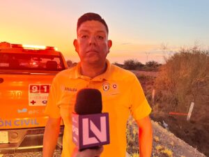 Daniel López, coordinador de Protección Civil del Estado en la zona norte