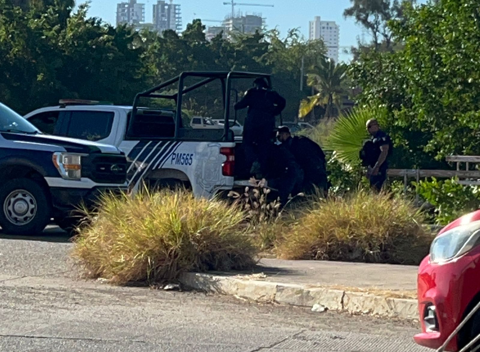 persecucion de ladron en motocicleta en mazatlan
