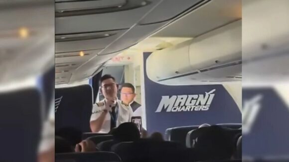 ¿Por qué protestó? Piloto de vuelo CDMX – Cancún retiene avión con pasajeros a bordo (video)