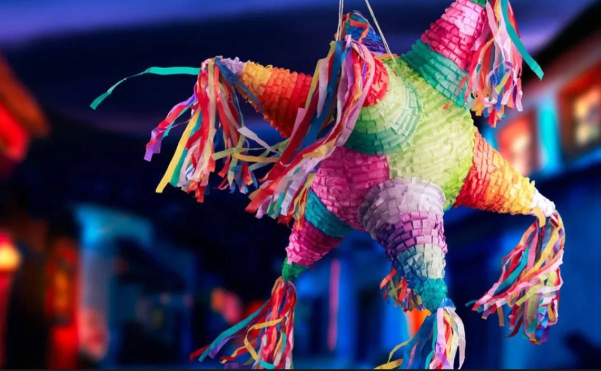 piñata de siete picos