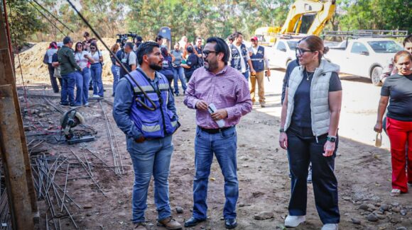 Planta potabilizadora en el norte de Culiacán tiene un avance del 51% estará lista para febrero: Gámez Mendívil supervisa la obra