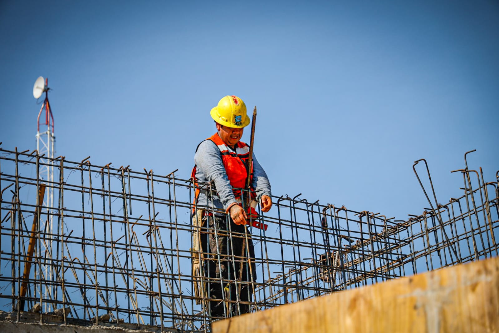 Obra de construcción de la plaza potabilizadora norte en Culiacán