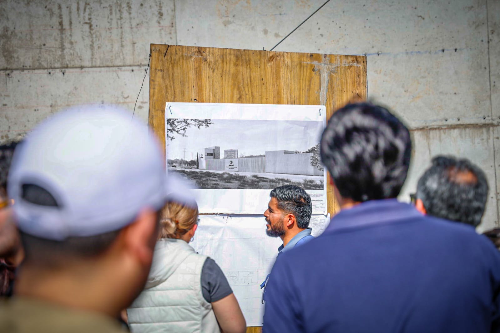 Obra de construcción de la plaza potabilizadora norte en Culiacán