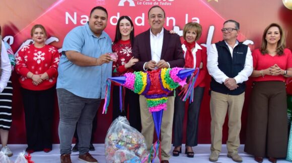 Lanzan entrega de apoyos para Posada Navideña 2025 en Ahome; comparten autoridades buenos deseos para todos