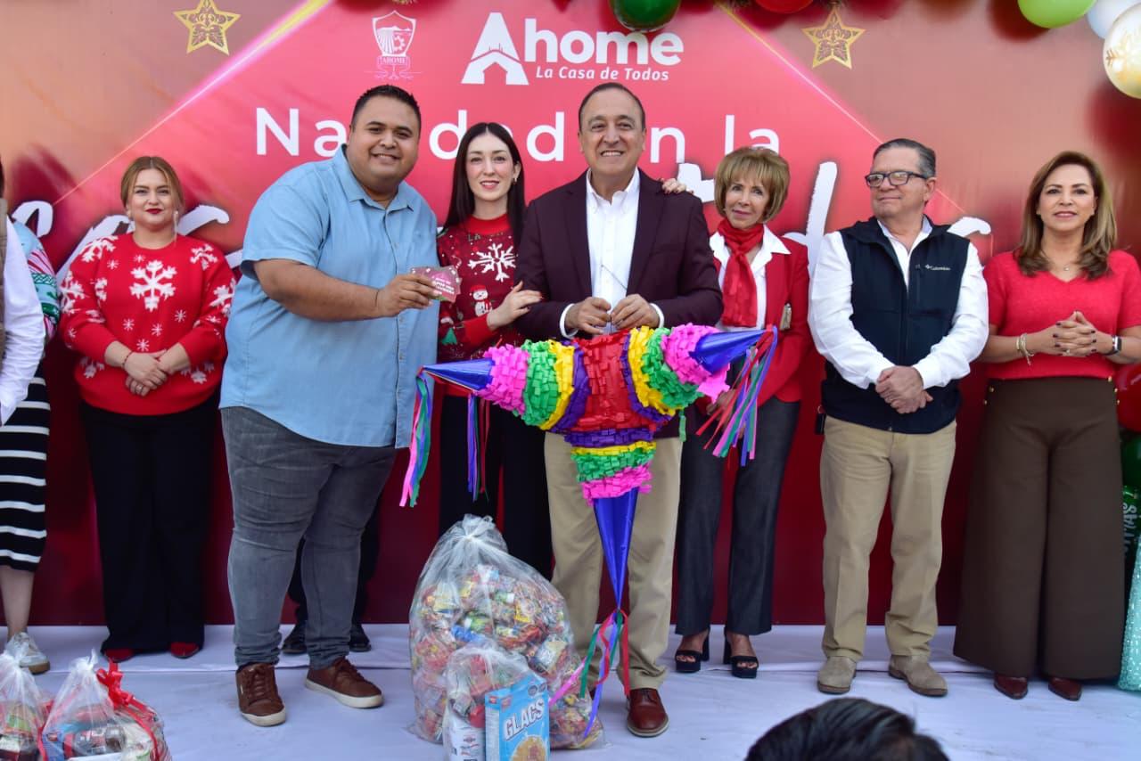 posada navideña en Ahome