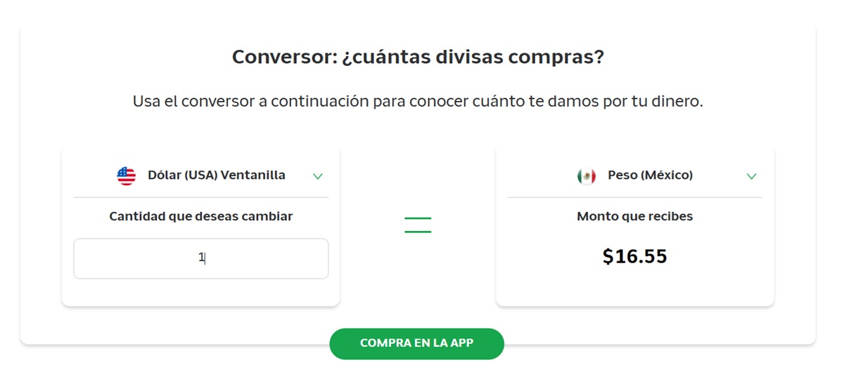 Precio del dólar en Banco Azteca
