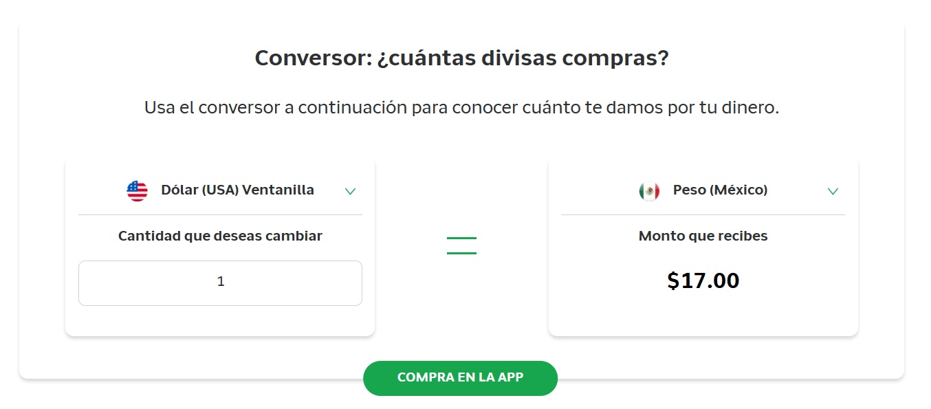 Precio del dólar en Banco Azteca