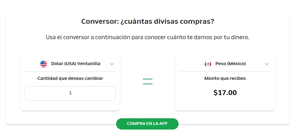 Precio del dólar en Banco Azteca