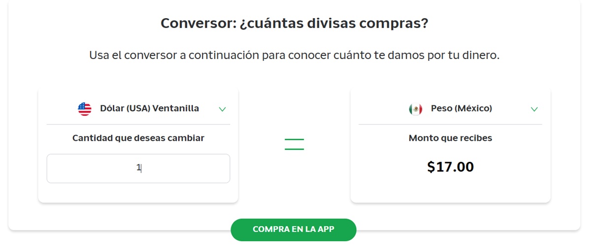 Precio del dólar en Banco Azteca