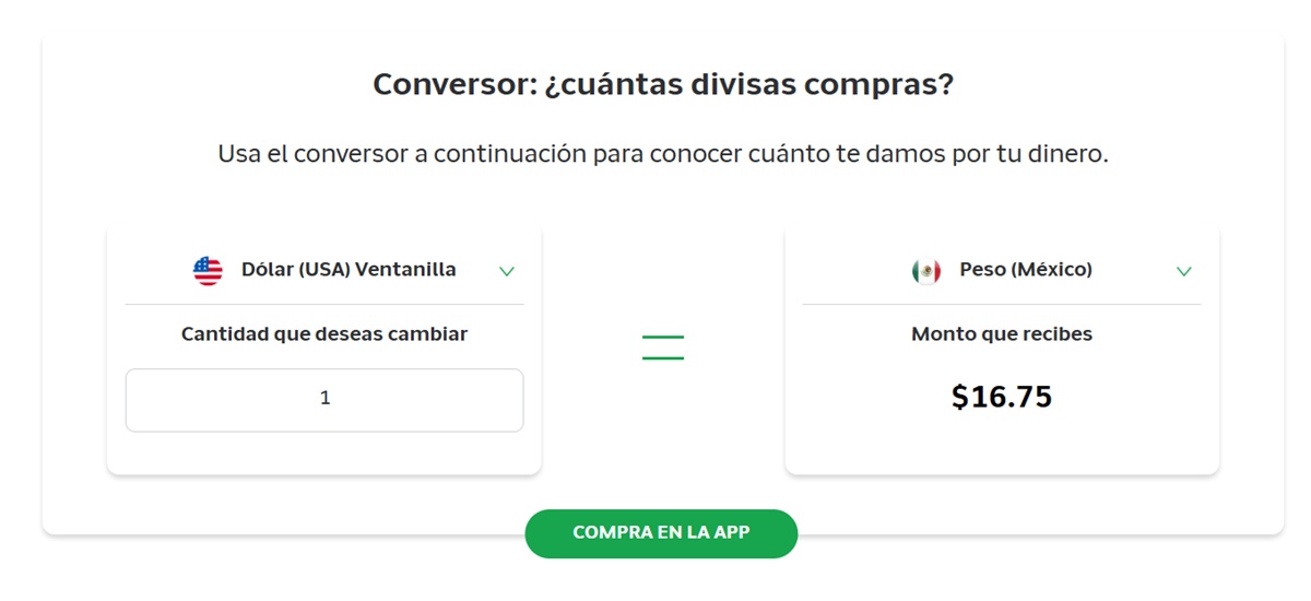 Precio del dólar en Banco Azteca