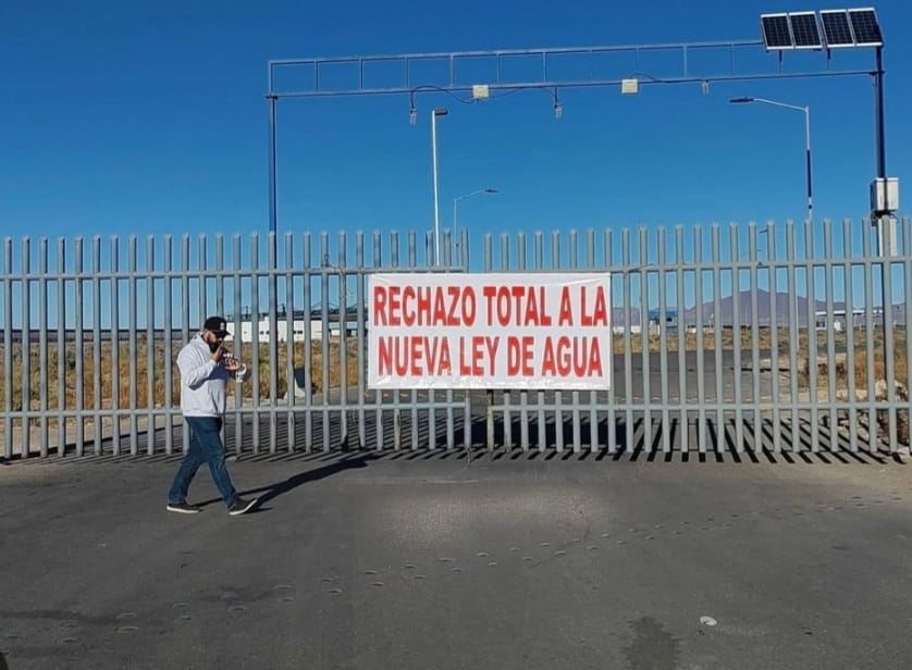 Productores agrícolas de Chihuahua en bloqueos de la frontera norte