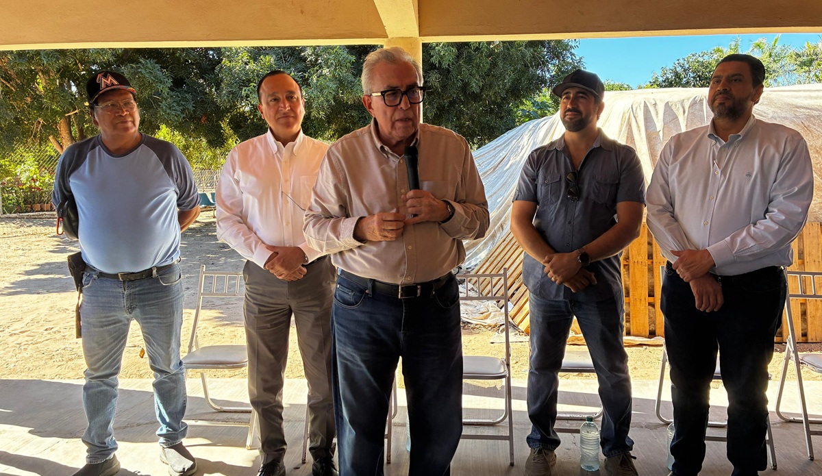 Productores de frijol yorimuni en Ahome satisfechos con acuerdo de Rocha Moya con el Gobierno Federal