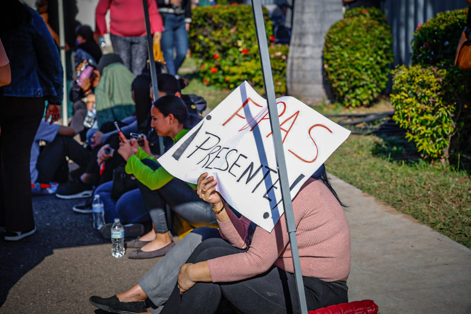 productores toman el congreso del estado