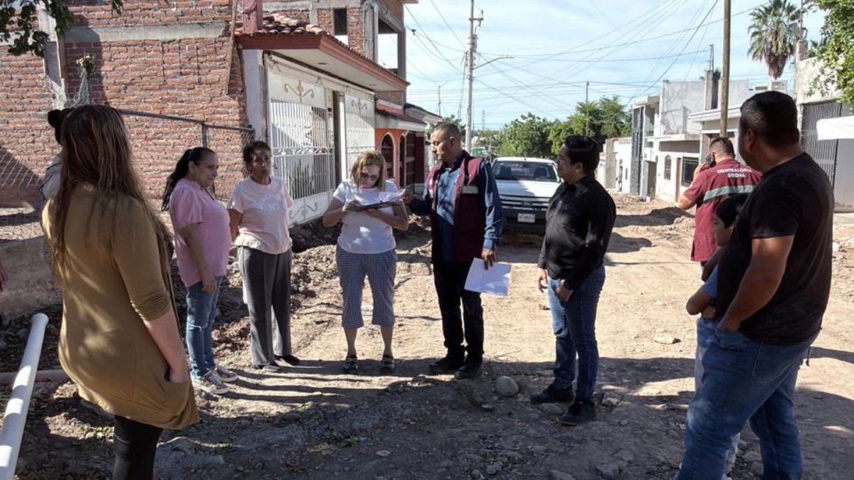 raspado de calles para pavimentación Culiacán