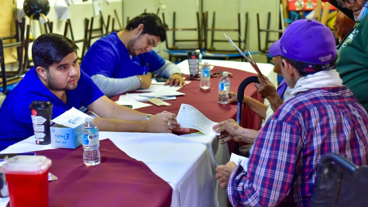 realizan caravana del bienestar en las malvinas en los mochis sin