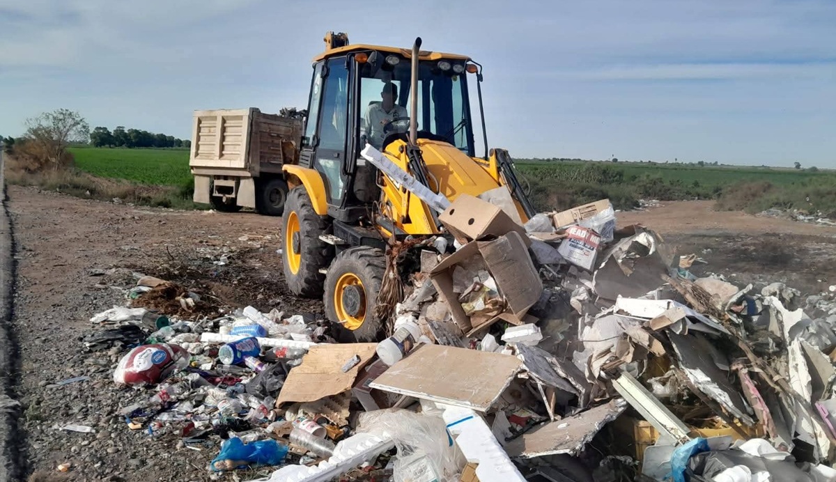 Recolección de basura en Guasave
