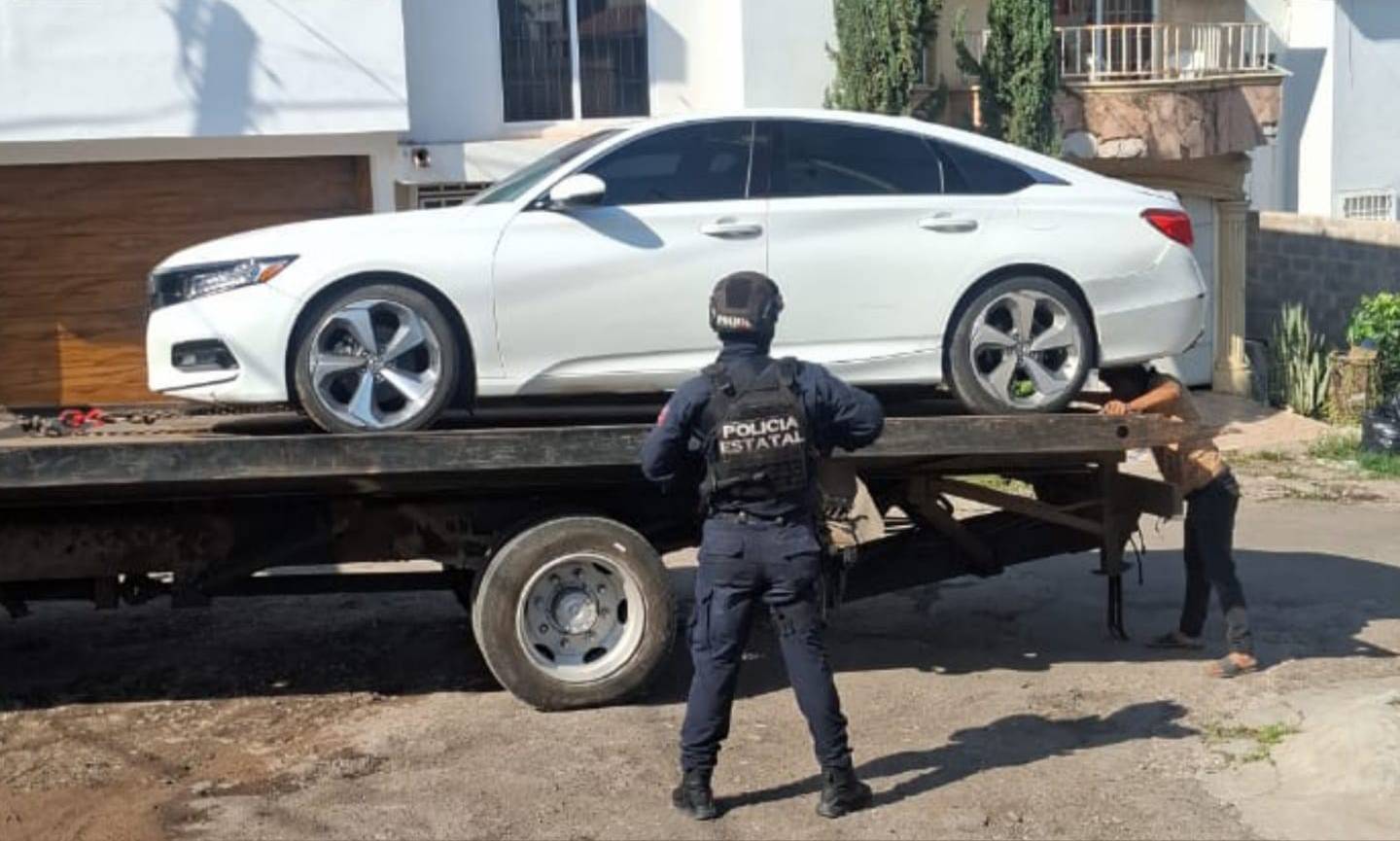 recuperan autos con reporte de robo