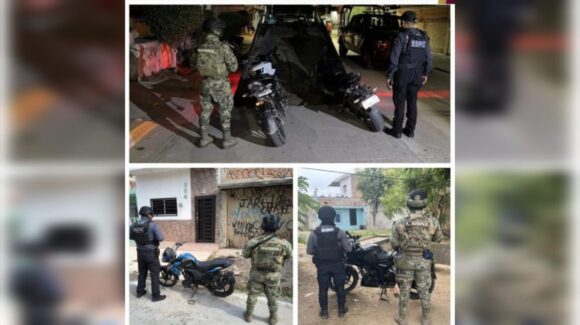 Recuperan cuatro motocicletas con reporte de robo durante operativo en Mazatlán, Sinaloa