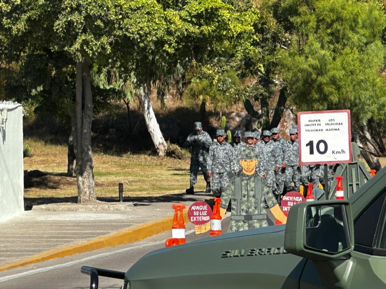 Refuerzan seguridad en la Tercera Región Militar de Mazatlán por visita de Trevilla Trejo