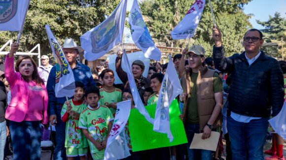 Les hacen justicia a los deportistas de El Gallo de Limones; inicia la rehabilitación del estadio de futbol en Guasave, Sinaloa