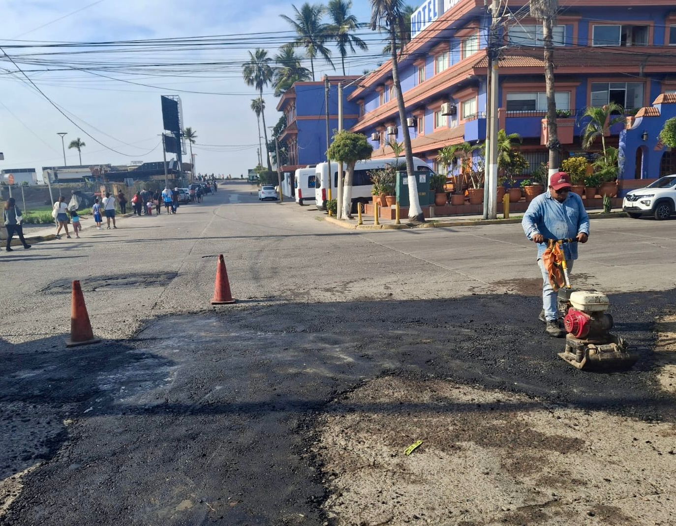 reparación de baches