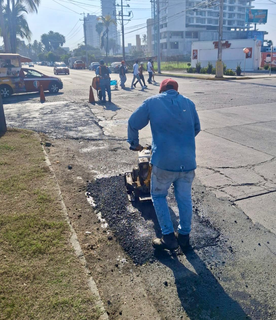 reparación de baches