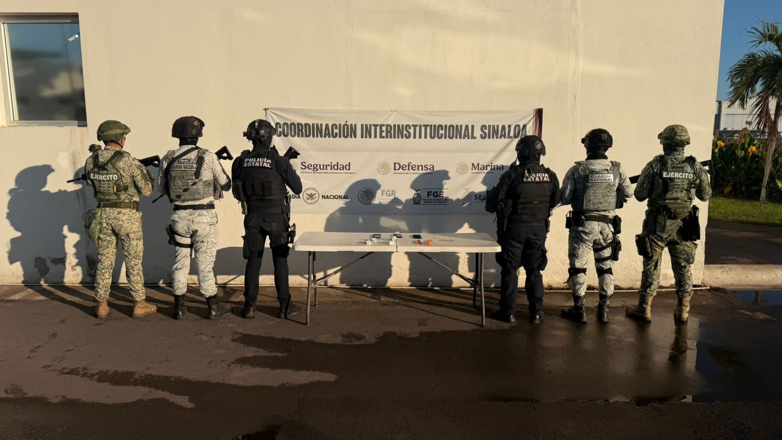 Resultados del operativo de revisión en el Pena de Aguartuo en Culiacán