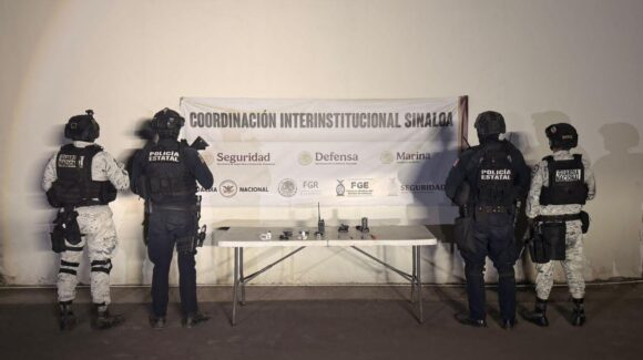 Aseguran puntas, celulares y radios en el penal de Aguaruto, en Culiacán, Sinaloa