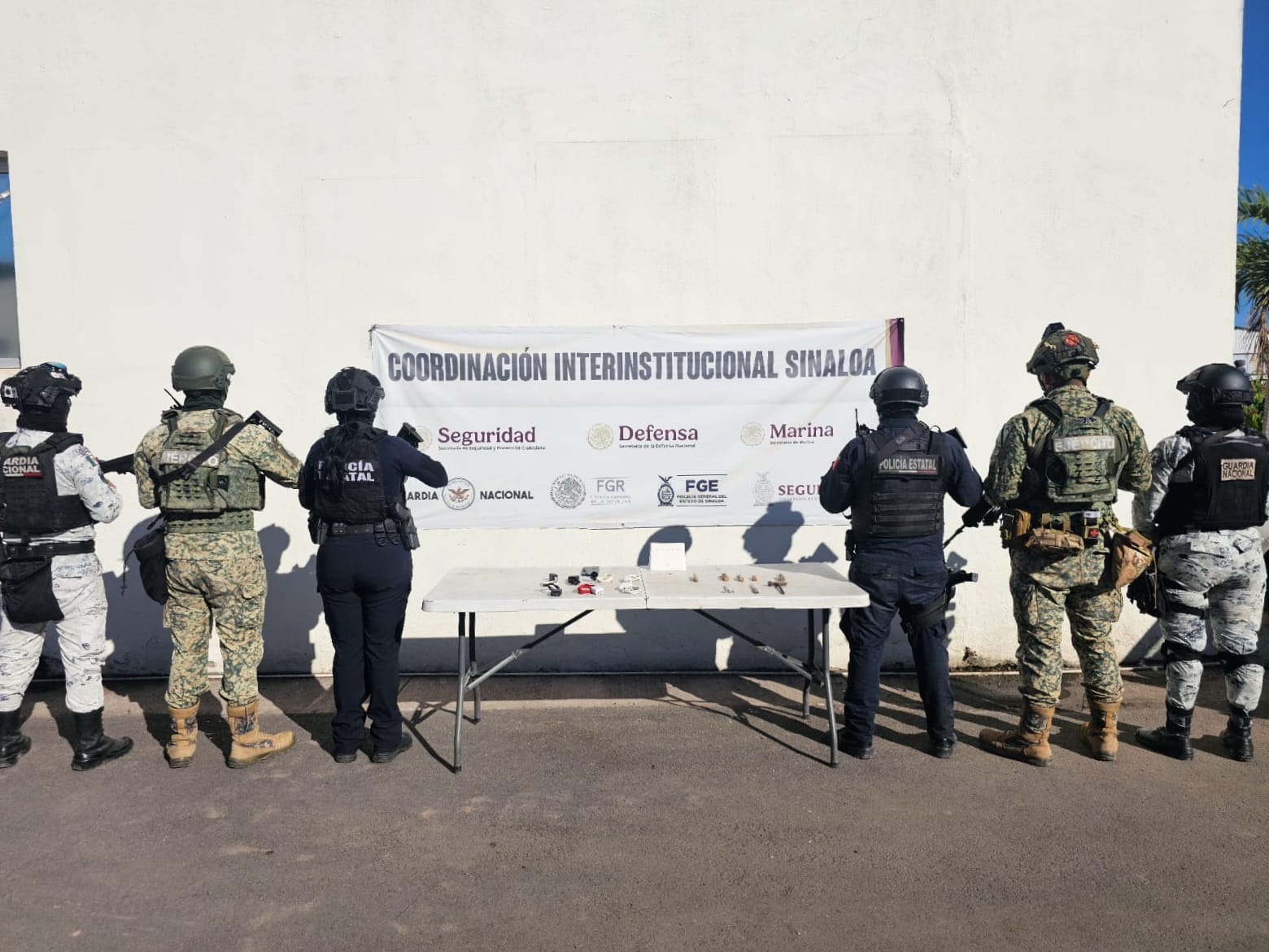 Revisión en el penal de Aguaruto, en Culiacán, Sinaloa