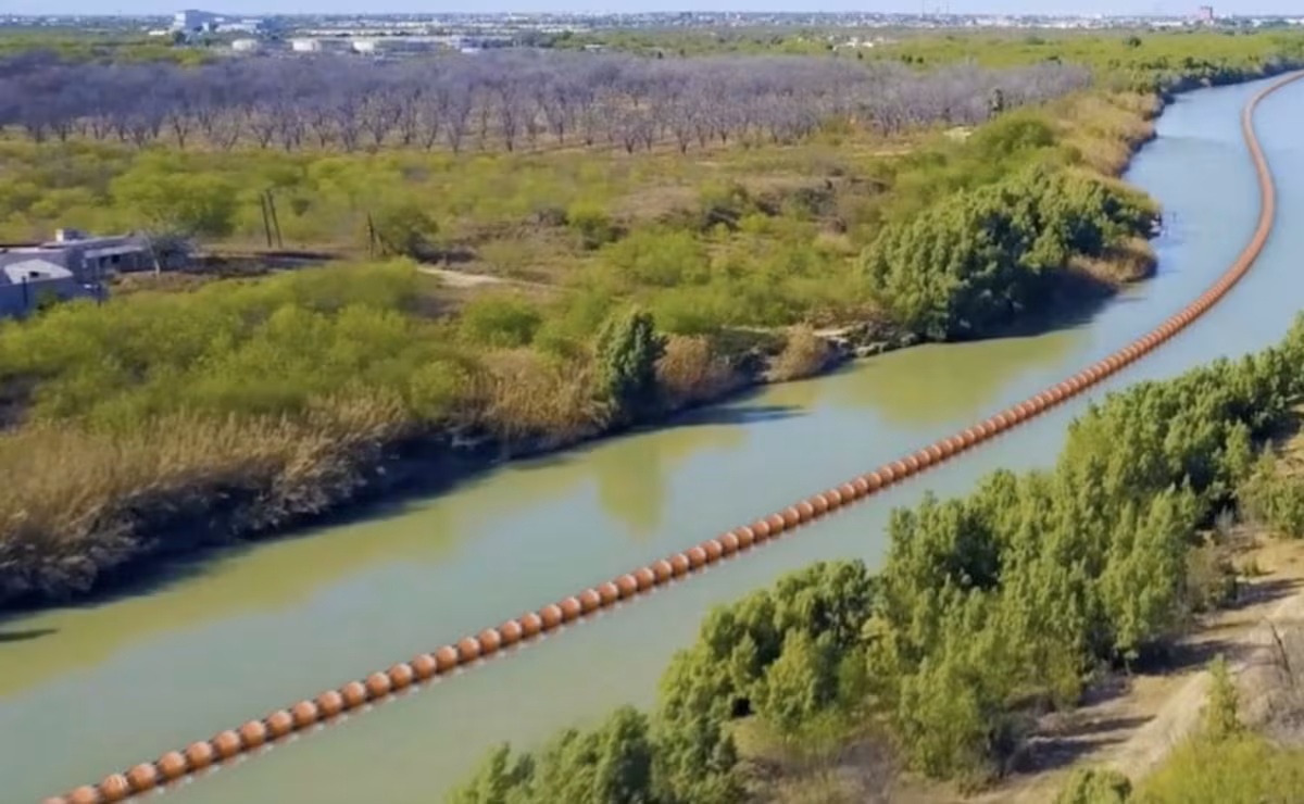 Río entre México y Estados Unidos. Tratado de Aguas