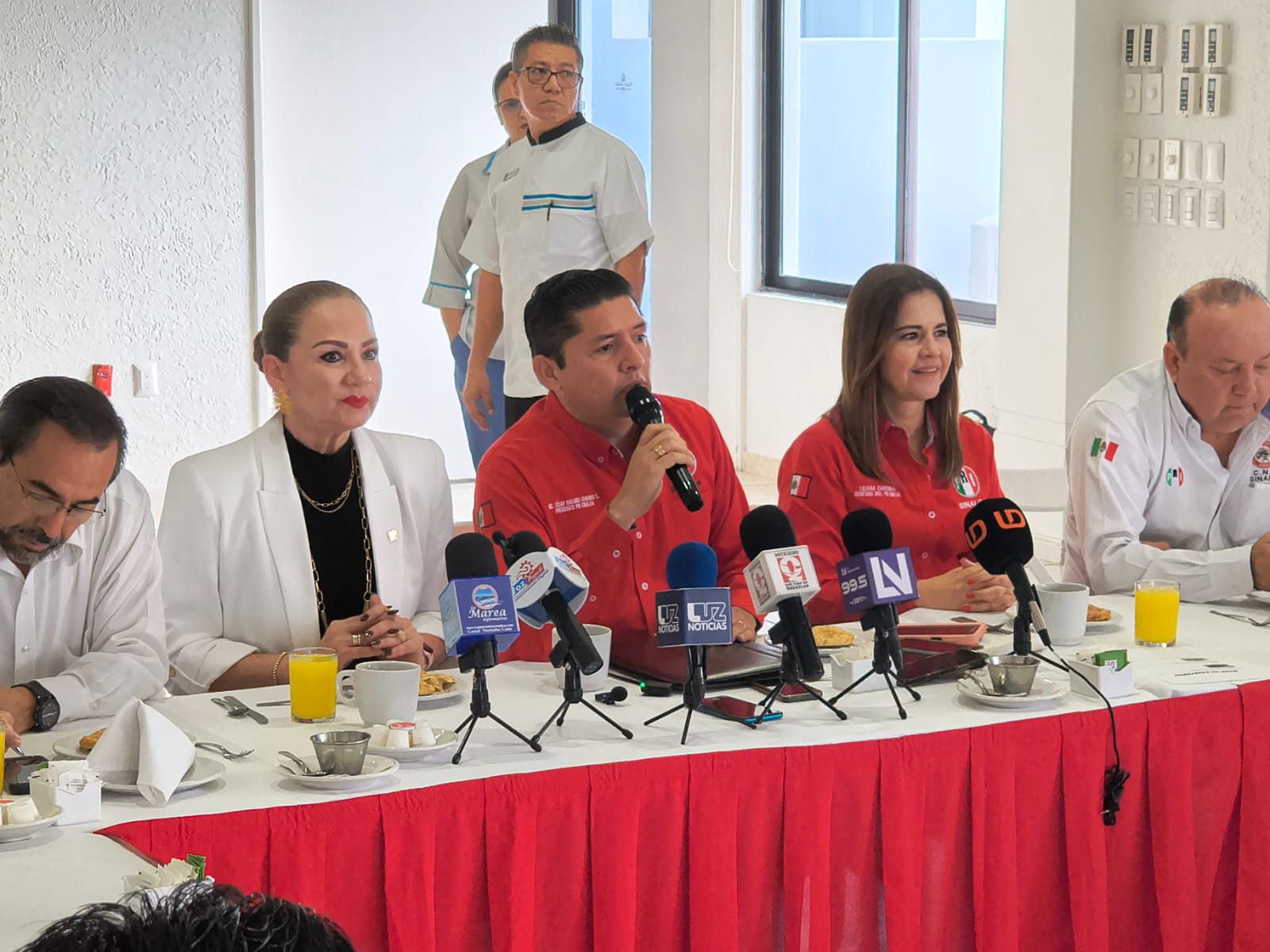 Rueda de prensa del PRI Sinaloa