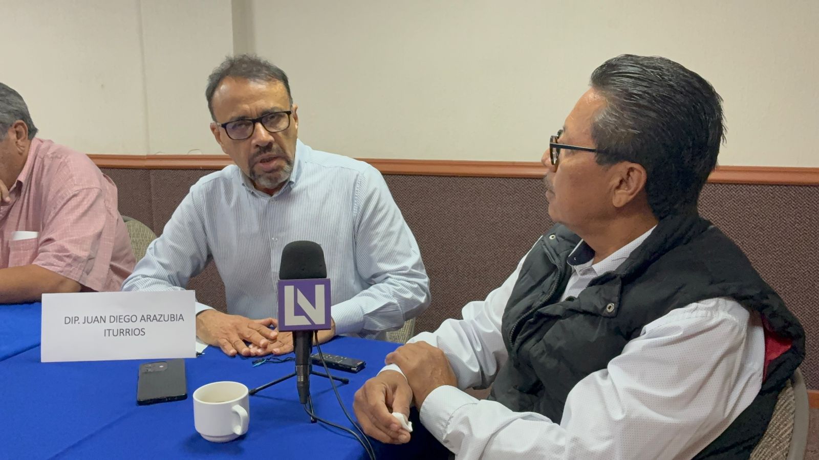 rueda de prensa en los mochis