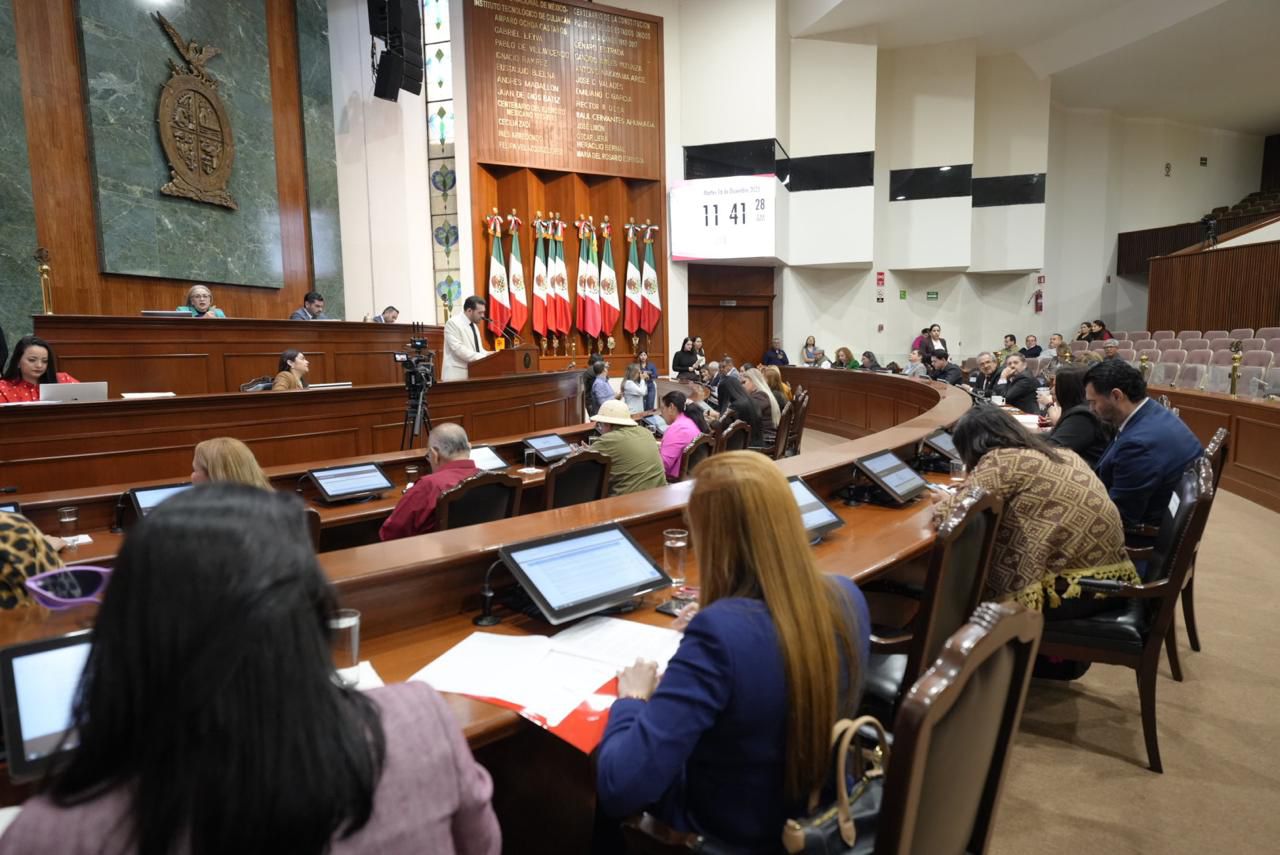 Sesión del Congreso de Sinaloa