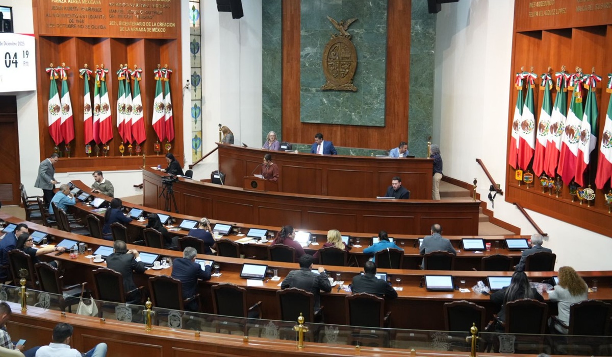 Sesión del Congreso de Sinaloa