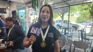coordinadora del Maratón Internacional de Culiacán, Sheyla Salazar