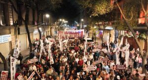 sinaloenses en la celebracion nacional por los 7 años de la cuarta transformacion marcha