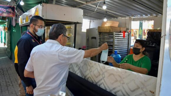Supervisan condiciones sanitarias en la Verbena Popular de Guamúchil, Sinaloa