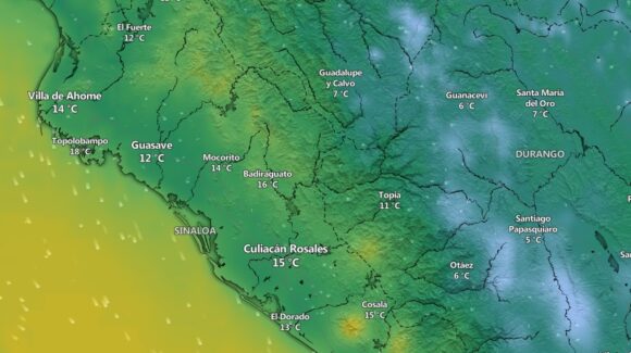 Clima Sinaloa hoy 22 de diciembre | Nuevo frente frío se aproxima al noroeste del país; no se espera que traiga fuertes descensos de temperaturas