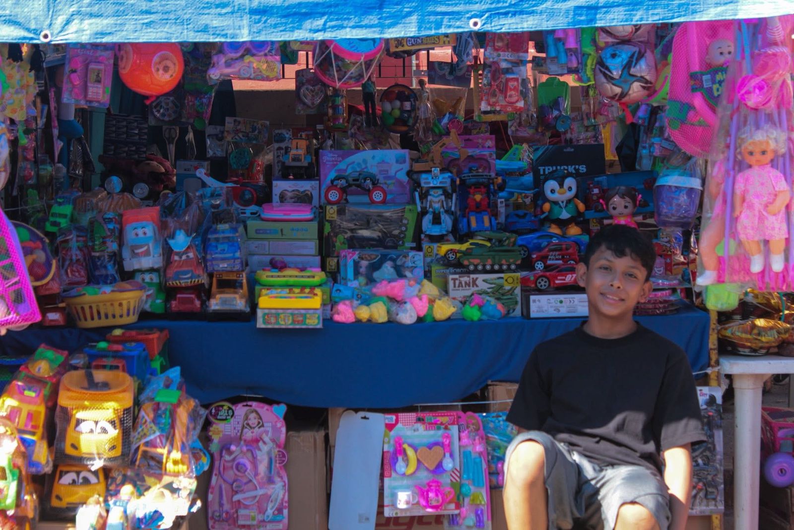 verbena y tianguis navideño en el centro de Villa Unión, Mazatlán